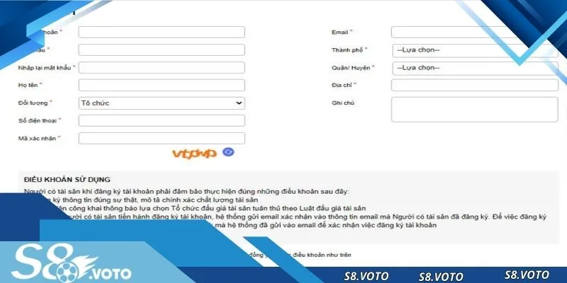 Nhà cái sẽ gửi mã OTP để người chơi xác nhận khi sau đăng ký S8